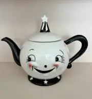 Johanna Parker Carnival Cottage Laughing Luna Moon Tea Pot Brand New With Tag
