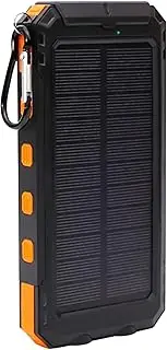 Portable Solar Charger - Optimized Energy Conversion Multifunctional Charger, 20000mAh Wireless Fast Charging Device with Flashlight for Camping Hiking Outdoor