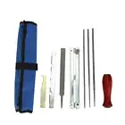 Chain saw trowel bag set hoe trowel Wooden handle Gauges Sickle Boring holder