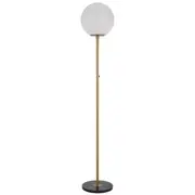 Grindelwald Antique Gold Minimalist Floor Lamp