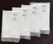 Set 4 NIP Oriental Trading Company White Sequin Table Runner approx 12" x 96" ea
