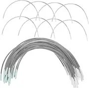 [jojofuny] 25 Pairs Underwires Replacement for Comfortable Support Durable Wire for Bras for DIY Repair and