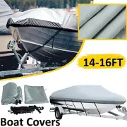 Waterproof Boat Covers Heavy-Duty Marine Grade Jumbo Boat Cover Trailerable AU