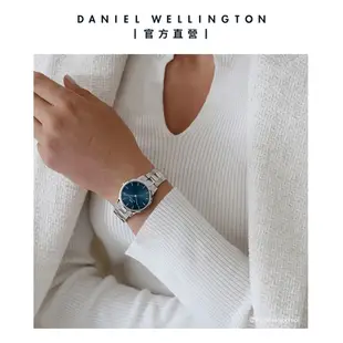 Daniel Wellington 手錶 Iconic Link Arctic 28/32ｍｍ極光藍精鋼錶(DW00100457 DW00100459)/ 32ｍｍ