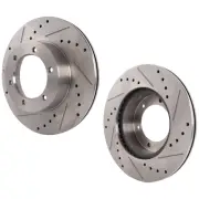 Front & Rear Brake Disc Rotors for Truck 4 Runner Toyota Pickup 4Runner 86-91 (for: Toyota)