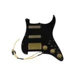 DD-(3/23)-預接線負載 PICKGUARD 吉他拾音器雙線圈拾音器 ALNICO 5 HSS 線束推拉式單切套裝