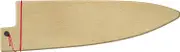 Shun Saya Sheath, Universal Fit for 7”-8” Chef and Santoku Knives, Blonde Beech Wood, Knife Edge Guard for Professional and Home Chefs