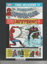 TRUE BELIEVERS AMAZING SPIDER-MAN #13 NM UNREAD MEGA KEY REPRINT 1st MYSTERIO