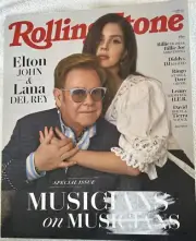 ROLLING STONE MAG: Elton John + Lana Del Ray ;BN Sealed In Plastic Since 2019