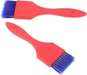 Beavorty 2pcs Hair Color Brush Brush Hair Dye Tools Salon Supplies Highlighting Comb Wind Shaping Styling Comb Plastic Pink