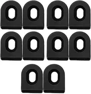 5 Pair Risk Silicone Mountain Bike Crank Cover Road Bicycle Crankset Protective Case Cycling Accessory Black Superior Soft Elastic Anti Tear Silicone Compatible with