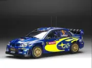 SunStar 1:18 for subaru impreza WRC07 #5 solberg/S.Prevot3th Rallye Monte-Carl