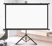 Floor Projection Screen, Foldable Movie Screen, Easy Assembly White Projector Screen for Family Camping/Backyard Movie Night/Small Party/Travel/Outdoor(White, 132x75cm/52x30in)