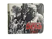 The Walking Dead Wallet Purse ID Mens Boys Comics Gaming Zombie Apocalypse AUS