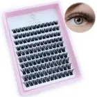 Thick Cross Individual Lashes Wispy Fluffy False Eyelashes Eyelash Extension