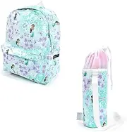 COLORFUL CANDY STYLE NV201500 Disney 2-Piece Set, Rucksack, Water Bottle Cover (Large) Jasmine Aladdin, Princess, Jasmine, Leisure, Excursions, Sports Events, Elementary School, Kindergarten, Kids,