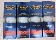 4 Pks Spalding Top Flite XL 2000 Magna Extra Control Golf Balls Total 12 Balls