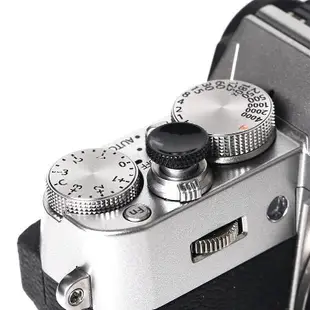 背包客適用富士徠卡微單眼相機純銅快門按鈕膠片相機按鍵尼康DF鍵