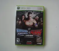 在飛比找Yahoo!奇摩拍賣優惠-XBOX360 WWE 激爆職業摔角 2010 英文版 sm