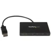 StarTech MSTDP123HD DisplayPort to HDMI Multi-Monitor Splitter - 3-Port MST Hub