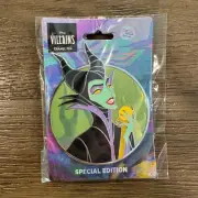 Maleficent LE300 3" Expressions Disney Pin PALM pink a la mode sleeping beauty