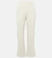 [Max Mara] Max Mara Glasgow jersey straight pants UK 18 grey