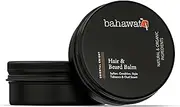 Beard Balm Tobacco Oud - Styles, Strengthens & Softens Beards - Natural Beard Conditioner- ZERO GRIT Balm - reduces beard itch, 2 ounce