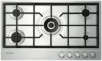 Fisher & Paykel 90cm Series 7 5 Burner Gas Cooktop, Natural Gas -