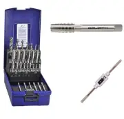 Goliath HSS M3- M12 Metric Tap and Drill Set + M14 Tapper + M3-M12 Tap Wrentch