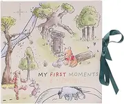 Widdop & Co Disney Winnie The Pooh First Year Record Book - Photo Album - 21.6 x 21 x 8 cm - Green