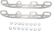 NULYLU 1set Skating Replacement Blades for Ice Skates and Roller Skates Metal Blades for Skating Enthusiasts and Ice Hockey Players