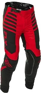 Fly Racing Men's Lite Pants (Black/Red, US 32)