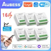Wifi Mini Smart Switch 16A DIY Light Switches 2 Way Wireless Smart Home With Tuy