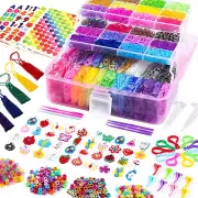 Kit De Pulsera Con Banda De Goma De 15000+ Para Hacer Pulseras Con Banda De Goma