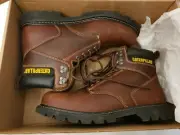 Caterpillar Footwear Men's Second Shift Work Boots Snow Shoe, Tan, 11.5 Wide