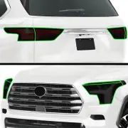 Fits Toyota Sequoia 2023+ Tail Head Light Precut Smoked PPF Tint Taillight (for: Toyota)