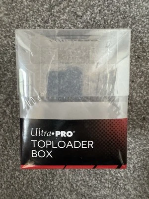 Ultra PRO Toploader Storage Box | Trading Card Box | Holds 20-30 TCG Toploaders