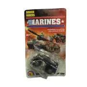 Vintage 1982 NEW SEALED LJN Rough Riders Marines Ground Commando Half-Track 6437