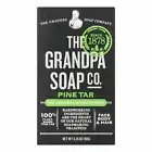 The Grandpa Soap Co 100% Plant Based Pine Tar Wonder Soap 3.25 Ounce Pack of 2