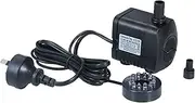 LED Light Submersible Pump 800L/H Ultra-Quiet Aquarium Pond Tank Pool Water Fountain Pump AU Plug
