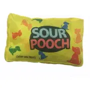 Spot By Ethical Products Fun Candy Whimsical Funny Dog Squeak Toys Sour Pooch