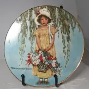 Jessie Wilcox Smith Holiday Memories "The Flower Basket" Collector Plate