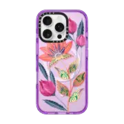 iPhone 16 Pro Impact Case MagSafe Compatible Victorian Elegance Android case