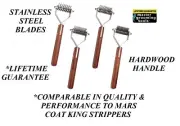 MASTER GROOMING TOOL COAT STRIPPER Dog Cat Mat King Breaker Rake*Compare to Mars