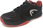 [HEAD] Revolt Men's Indoor Court Shoes Black/Red (11)