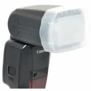 JJC White Flash Bounce Diffuser for Canon 600EX-RT speedlight 600EX RT dome 600