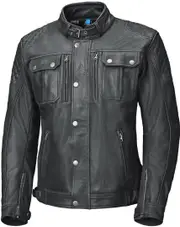 Held Starien Motorcycle Leather Jacket, black, Size 54 for Men