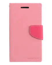 Goospery Fancy Diary iPhone 12 Pro Max - Pink/ Hot Pink