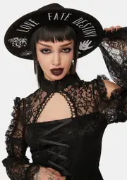 [Dearly Departed Hat Co.] The Oracle Wide Brim Hat