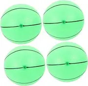 UPKOCH 1set Boys and Girls Basketball Inflatable Glow Dark with Pump for and Training Engaging Toy for Boys and Girls Bright
